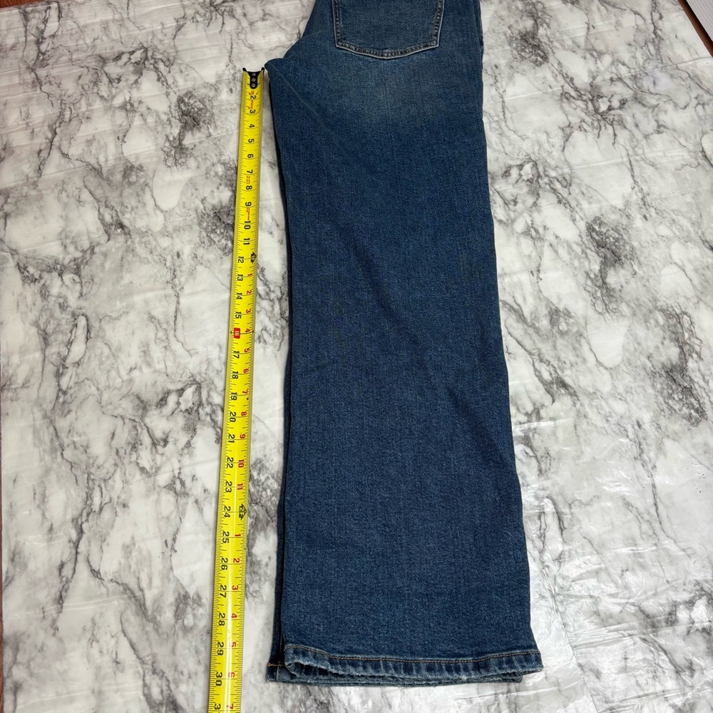Jessica Simpson Zinnia Wide Leg Boyfriend Gold Studded denim jeans size 4 NWT - Picture 7 of 7